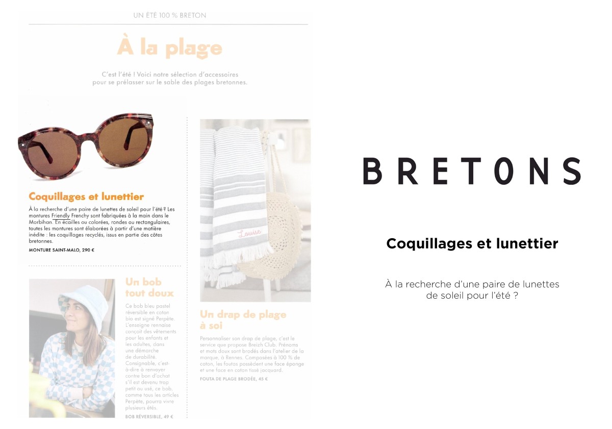 Breton : Coquillages et lunettier